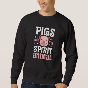 I Love Pigs Pig Farmer Women Boerderij Animal Trui
