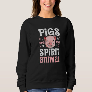 I Love Pigs Pig Farmer Women Boerderij Animal Trui