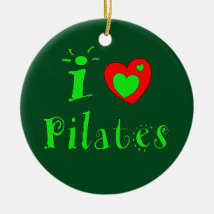 I Love Pilates - Ornement de Noël