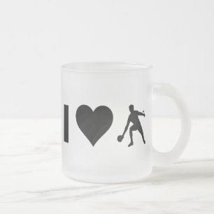 I Love Ping Pong Matglas Koffiemok