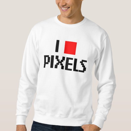 I Love Pixels Trui (Voorkant)