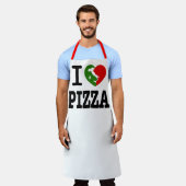 I Love Pizza Schort (Gedragen)
