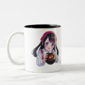 I love playing  tweekleurige koffiemok (Links)