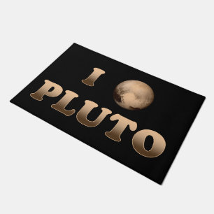 I Love Pluto Deurmat