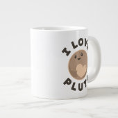 I Love Pluto Extra Grote Mok (Voorkant rechts)