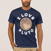 I Love Pluto T-shirt (Voorkant)