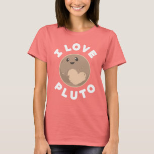I Love Pluto T-shirt