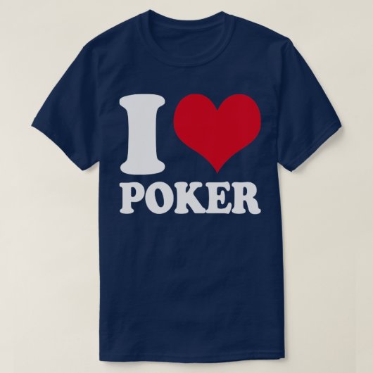 I Love Poker T-shirt (Design voorkant)