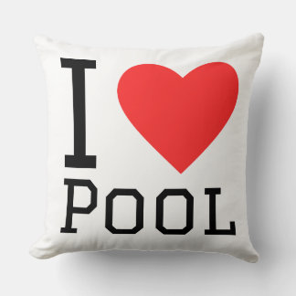 I love Pool Kussen