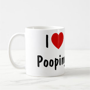 I Love Pooping Koffiemok