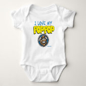 I Love Pop Pop Romper (Voorkant)