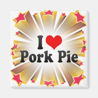 I Love Pork Pie Magneet