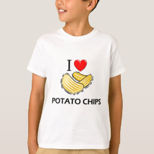 I Love Potato Chips T-shirt