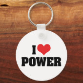 I Love Power Sleutelhanger (Voorkant)