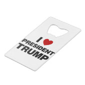 I Love Président Trump Heart (Devant Angle)