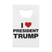 I Love Président Trump Heart (Dos)