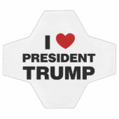 I Love Président Trump Heart (Plat)