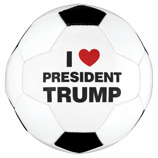 I Love Président Trump Heart (Devant)