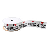 I Love President Trump Heart Lint (Spoel)