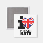 I Love Princess Kate Magnet (Recto/Verso)