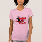 I Love Princess Kate T-shirt (Voorkant)