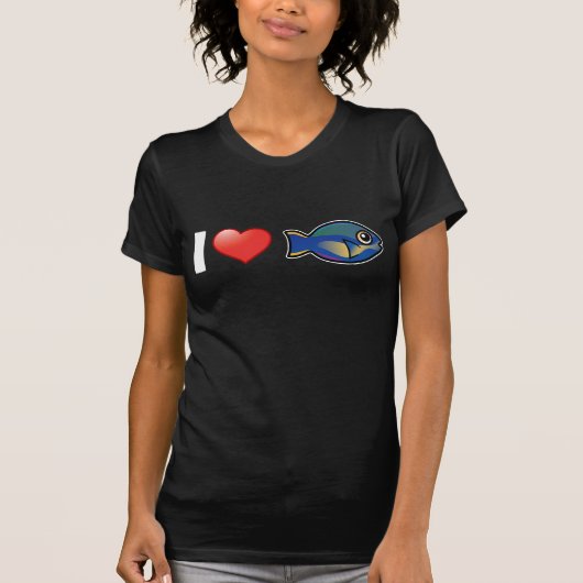 I Love Princess Parrotfish T-shirt (Voorkant)
