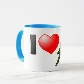 I Love Princess Parrots Mok (Voorkant links)