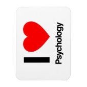 I Love Psychology Magneet (Verticaal)