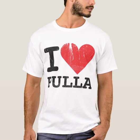 I Love Pulla T-shirt (Voorkant)