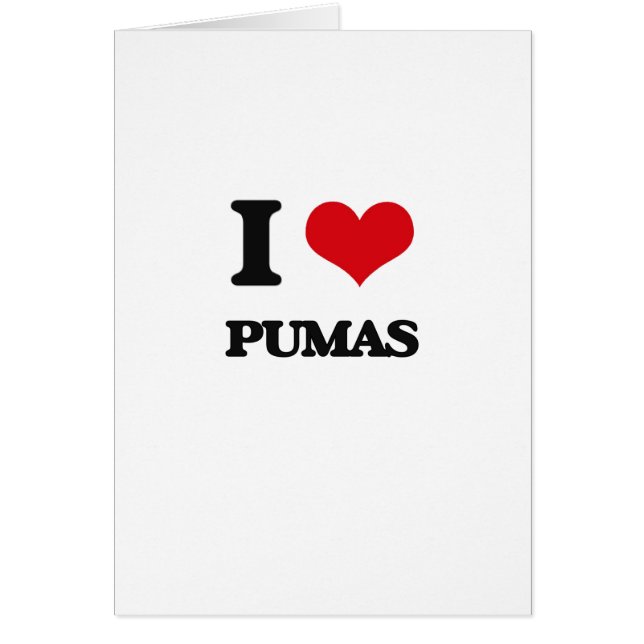 I Love Pumas (Voorkant)