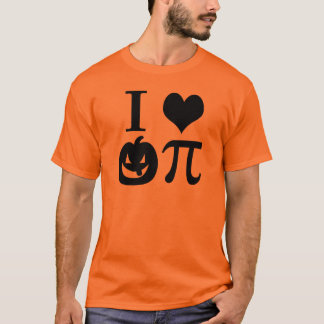I Love Pumpkin Pi T-shirt