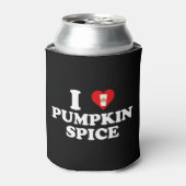 I Love Pumpkin Spice Blikjeskoeler (Blikje Voorkant)