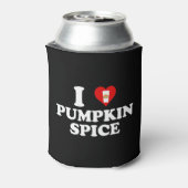 I Love Pumpkin Spice Blikjeskoeler (Blikje Achterkant)
