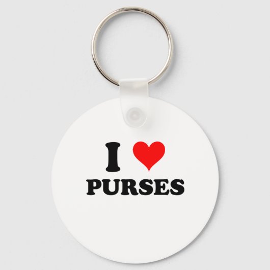 I Love Purses Sleutelhanger (Voorkant)