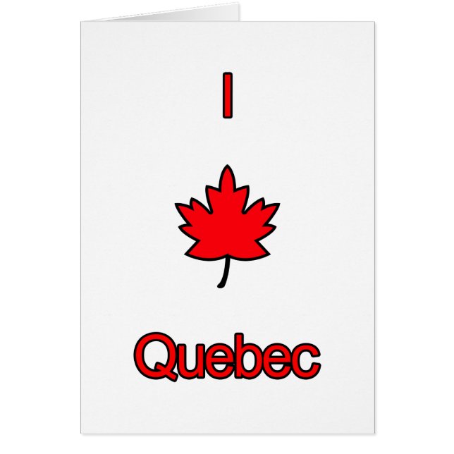 I Love Québec (Devant)