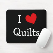 I Love Quilts Muismat (Met muis)