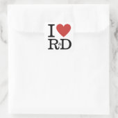 I ❤️ Love R&D - Département R&D - STICKER (Sac)