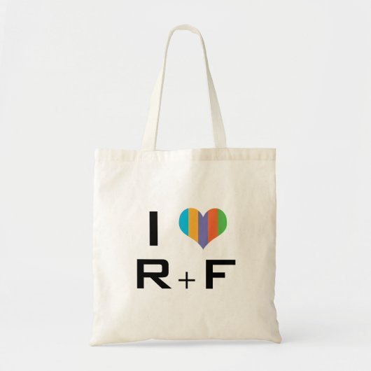 I love R+F Tote Bag (Voorkant)