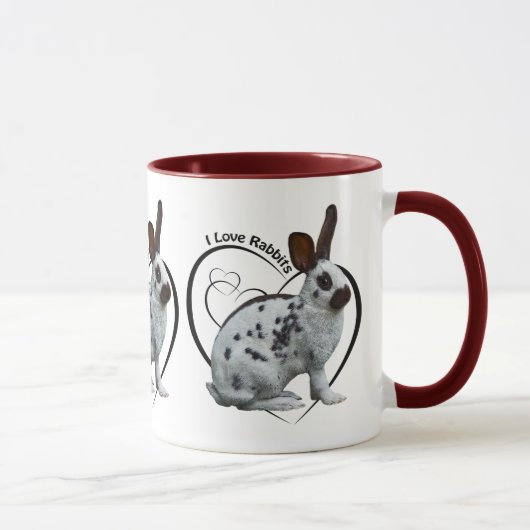 I Love Rabbits Mok (Rechts)