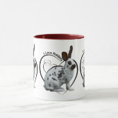 I Love Rabbits Mok (Midden)