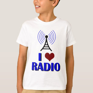 I Love Radio Kinder T-shirt