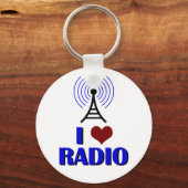 I Love Radio Sleutelhanger (Voorkant)