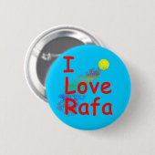 I Love Rafa Tennis Design Ronde Button 5,7 Cm (Voorkant /achterkant)