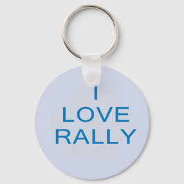 I Love Rally Sleutelhanger