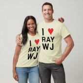 I Love RayWJ T-shirt (Unisex)