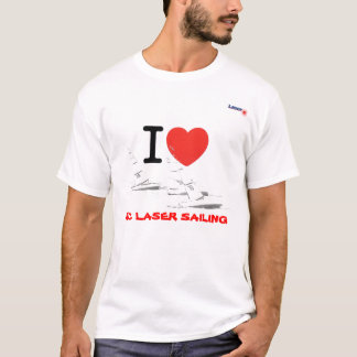 I love RC laser Sailing T-shirt