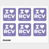 I Love RCV Sticker (Feuille)