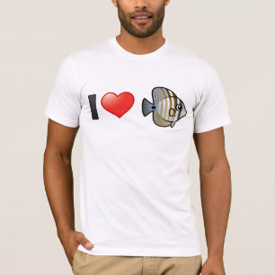 I Love Red Zee Sailfin Tang T-shirt
