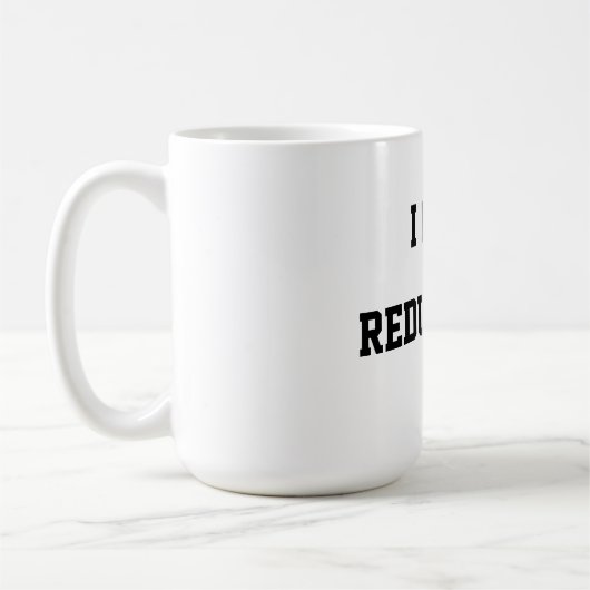 I Love Redundancy Koffiemok (Links)