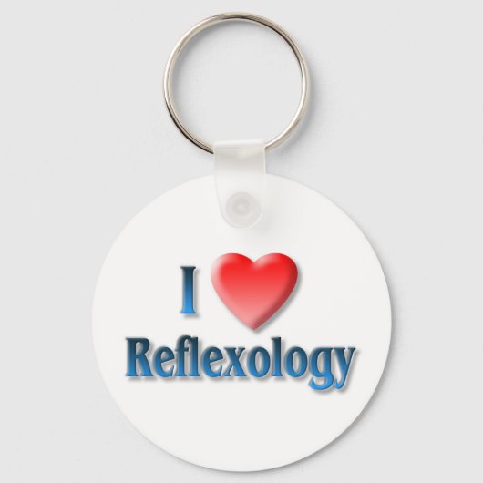 I Love Reflexology Sleutelhanger (Voorkant)